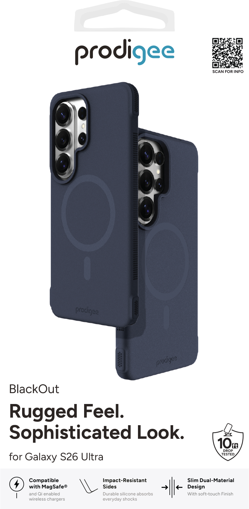 PRODIGEE BLACKOUT GALAXY S26 ULTRA NAVY