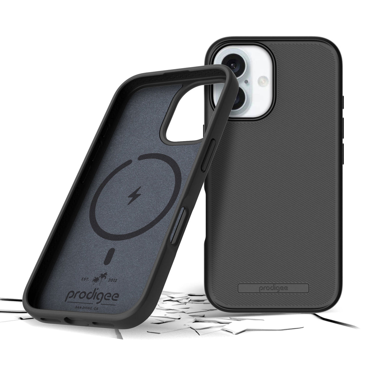 L-PRODIGEE SOLID IPHONE 16 PRO MAX BLACK