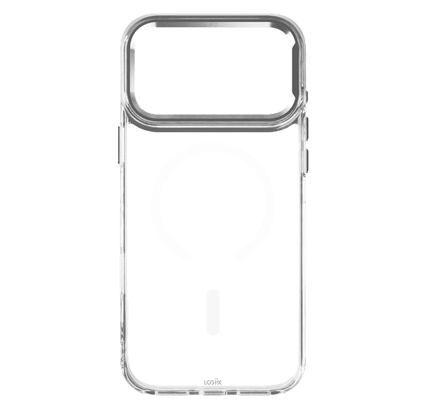 case potector logiix air guard para iphone 17 pro max con magsafe y TPU resistente a golpes y caídas transparente