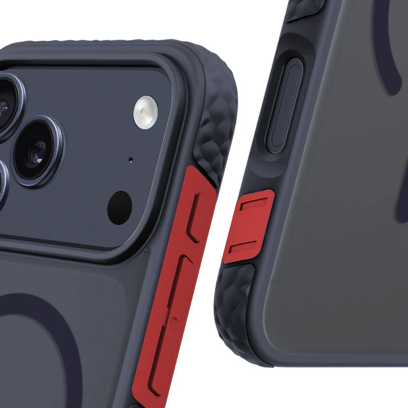 Case protector Prodigee Jogger para iPhone 17 Pro Max de TPU con magsafe y bordes reforzados, resistencia nivel militar ante golpes y caídas