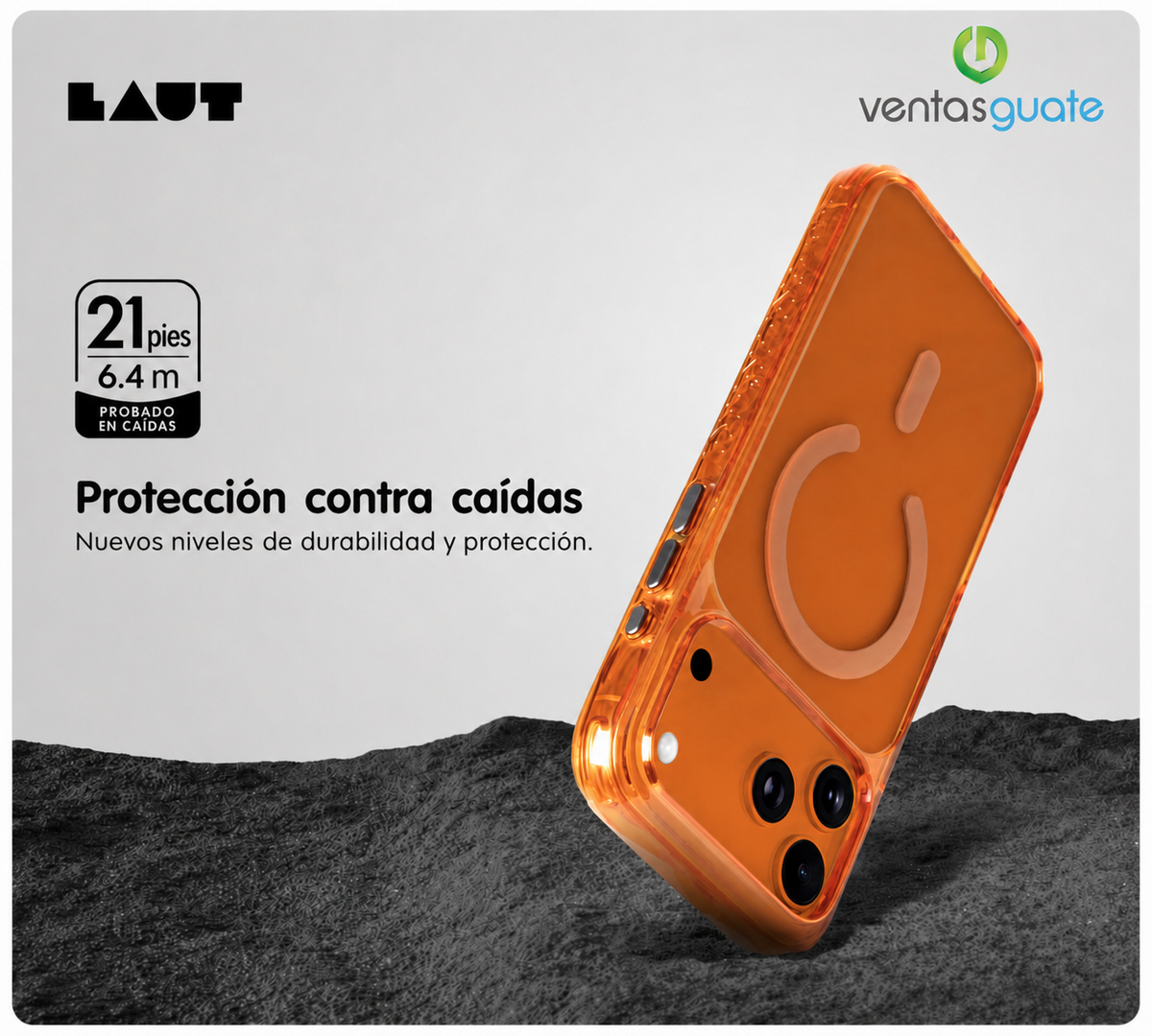 LAUT CRYSTAL MATTER X IPHONE 17 PRO MAX CLEAR