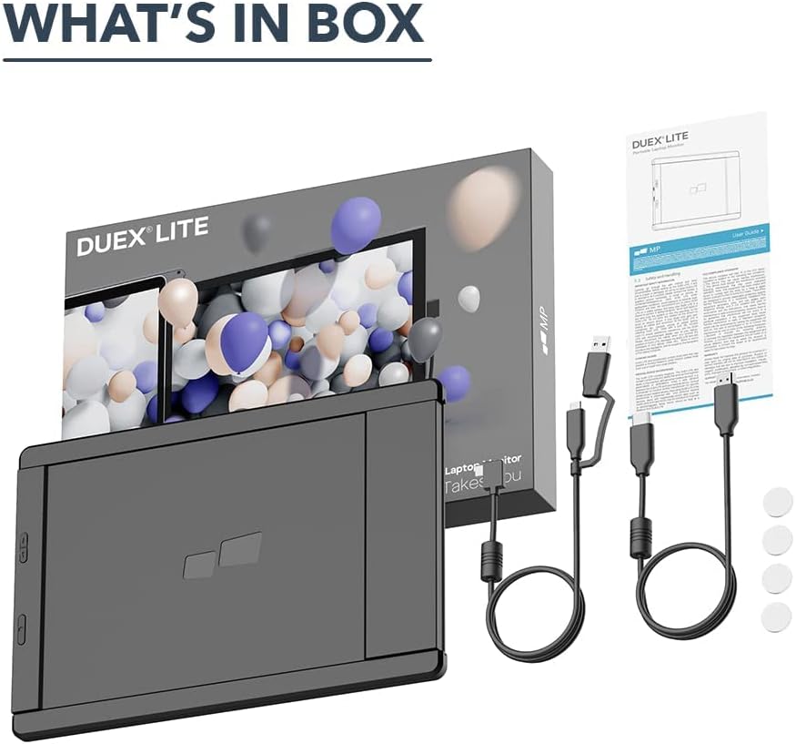 Mobile Pixels Duex Lite Portable  Monitor,12.5" Full HD 1080P IPS  Screen