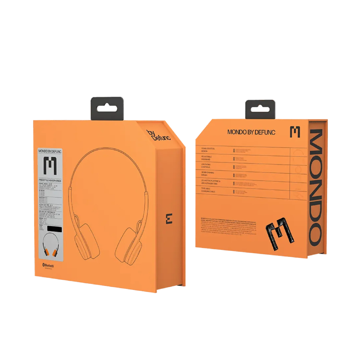 MONDO FREESTYLE HEADPHONE BLACK