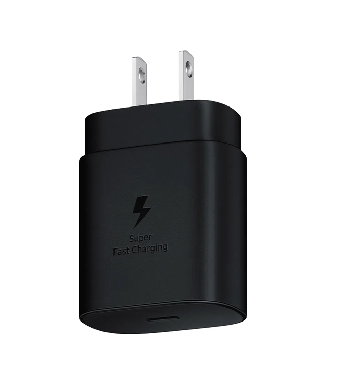 SAMSUNG CUBO DE GARGA RAPIDA 25 WATTS TIPO C NEGRO