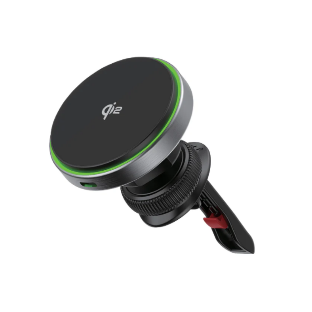 NIMBUS9 Qi2 CARGADOR INALABRICO PARA CARRO GRIS