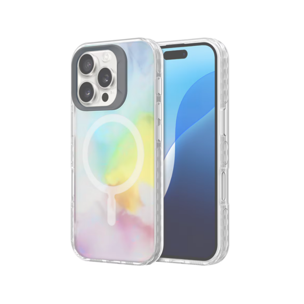 CLICK COSMIC MAGSAFE IPHONE 16 RAINBOW SWIRL
