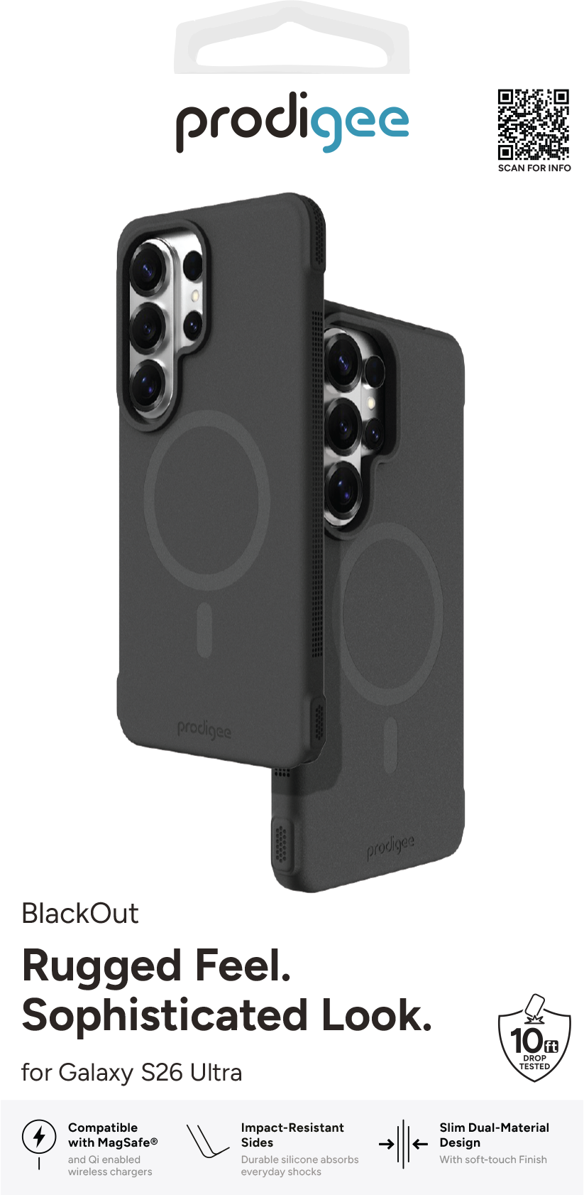 PRODIGEE BLACKOUT GALAXY S26 ULTRA BLACK
