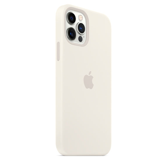 L-APPLE CASE ORIGINAL SILICONE CON MAGSAFE IPHONE 12 PRO MAX BLANCO