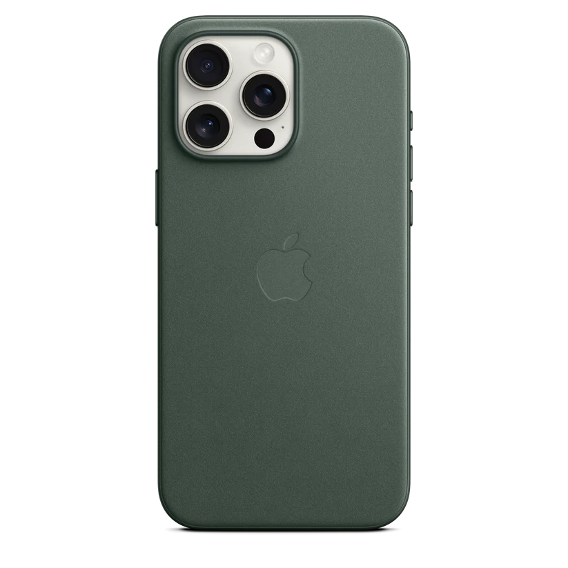FINEWOVEN CASE IPHONE 15 PRO MAX EVERGREEN