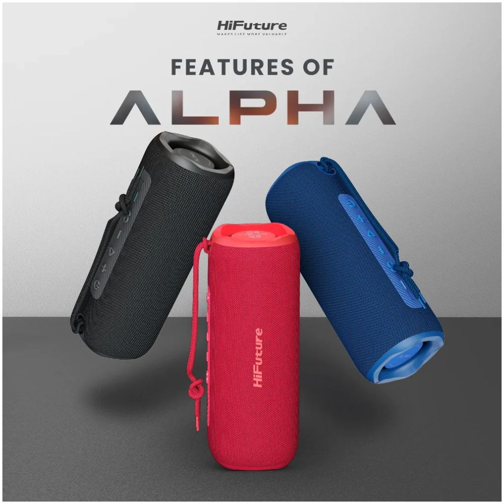 HIFUTURE ALPHA BOCINA BLUETOOTH AZUL