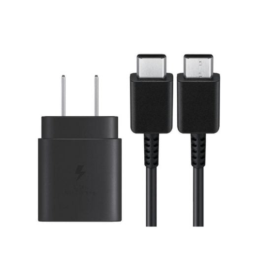 SAMSUNG KIT DE CARGA RAPIDA 25W TIPO C NEGRO