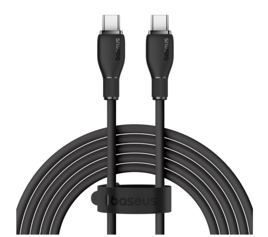 L-BASEUS PUDDING CABLE TIPO C TIPO C 100WT 2M NEGRO