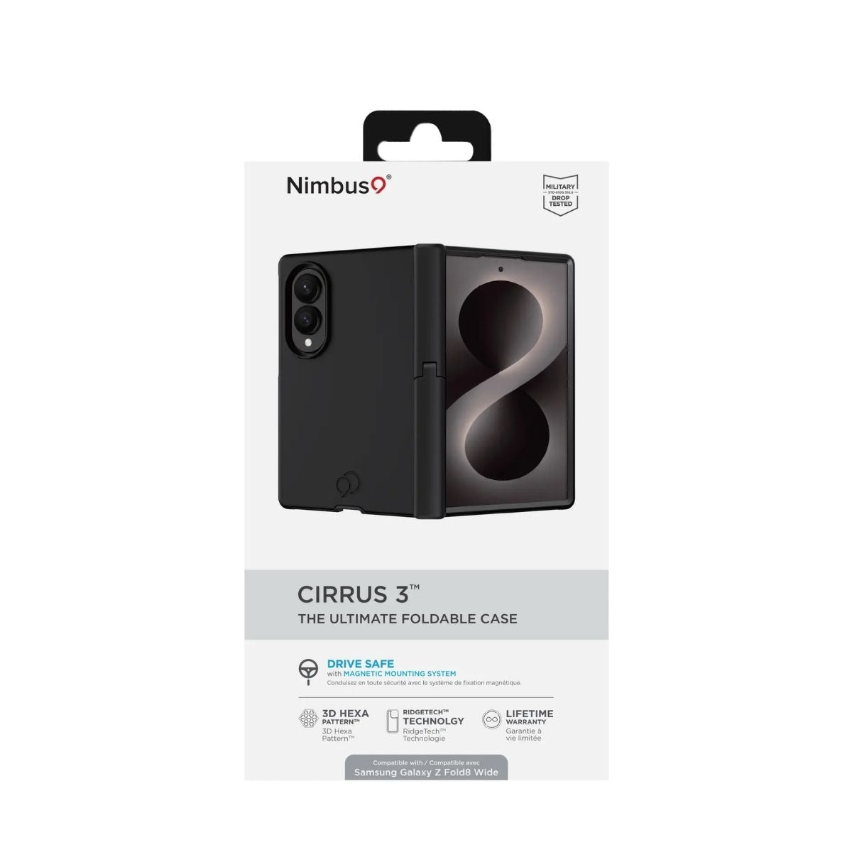 NIMBUS9 CIRRUS3 GALAXY Z FOLD 8 BLACK