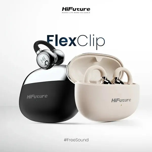 HIFUTURE FLEX CLIP OPEN EAR AUDIFONO BEIGE