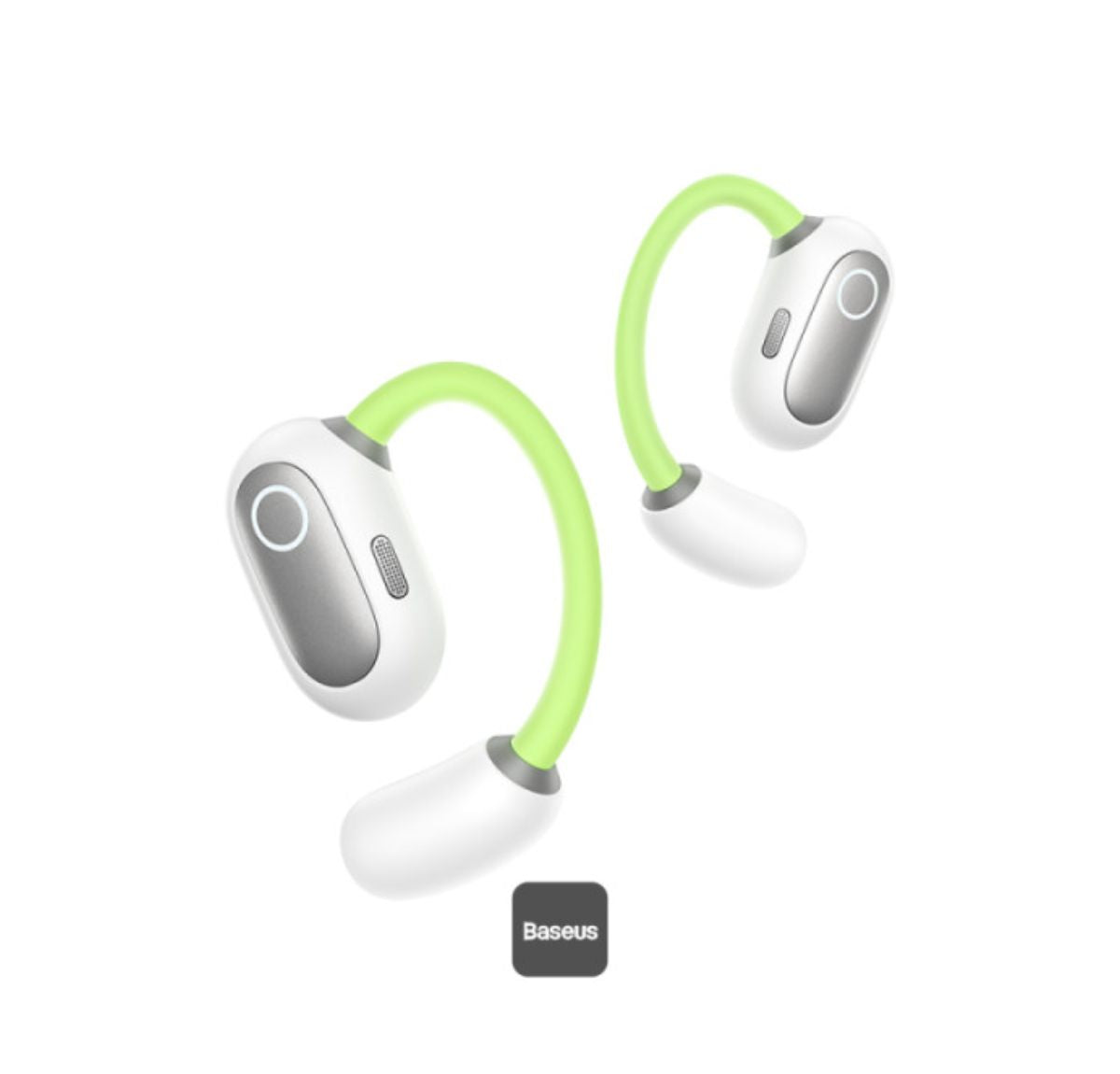 L-BASEUS ELI SPORT OPEN-EAR TWS EARBUDS BLANCO VERDE