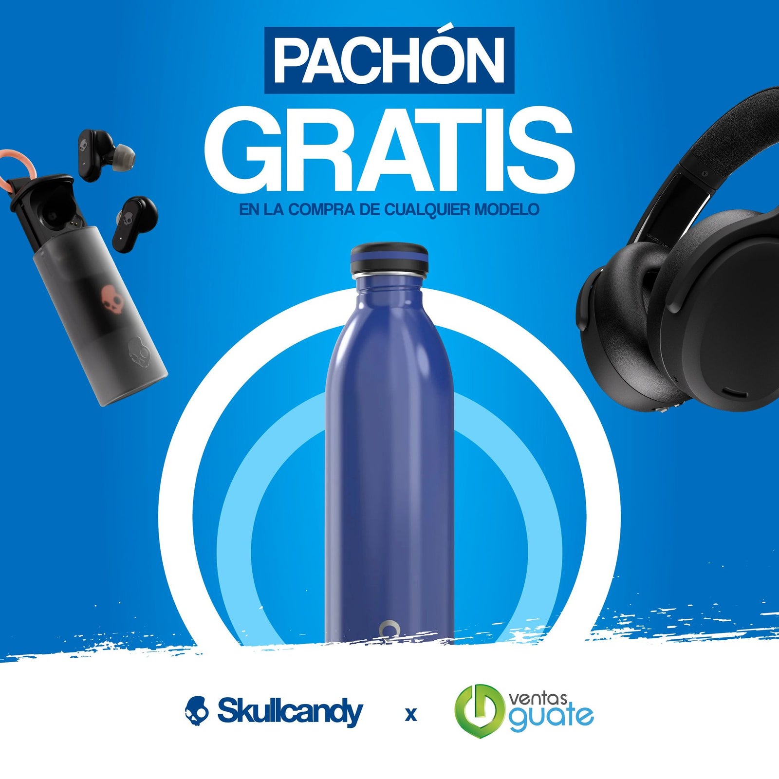 SKULLCANDY FIX CARGADOR DE PARED USB NEGRO