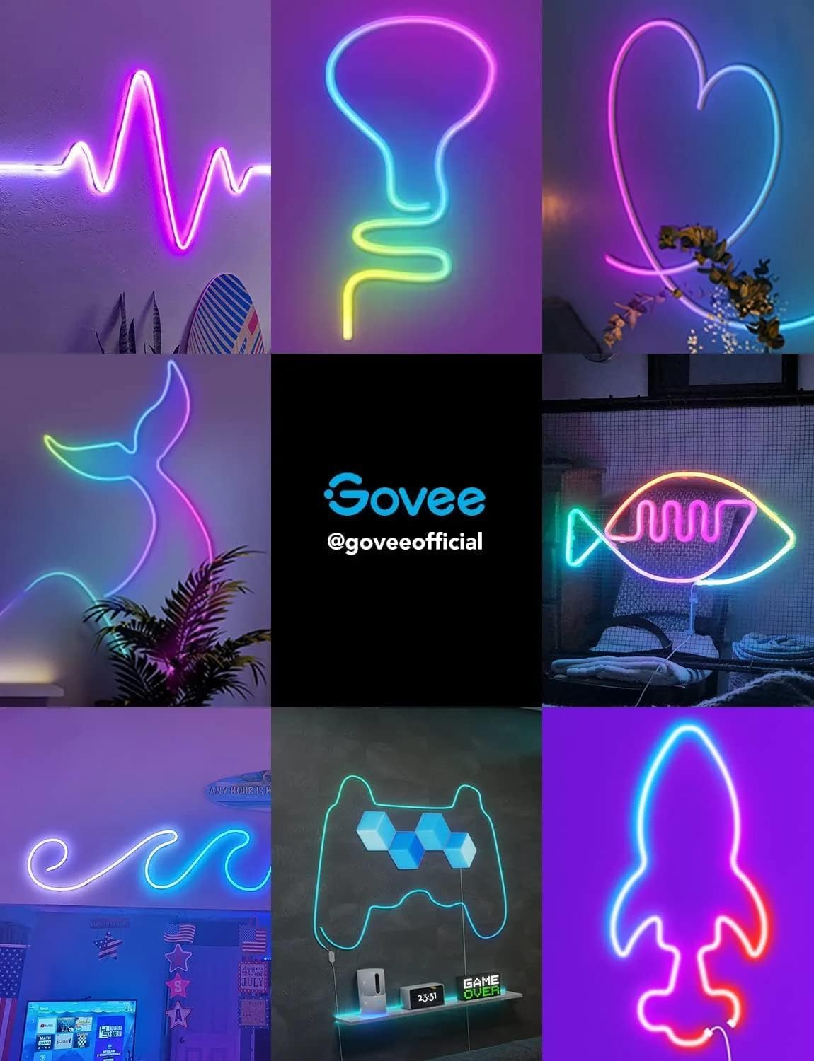 Echo Dot y Govee LED combo smarthome Guatemala precio