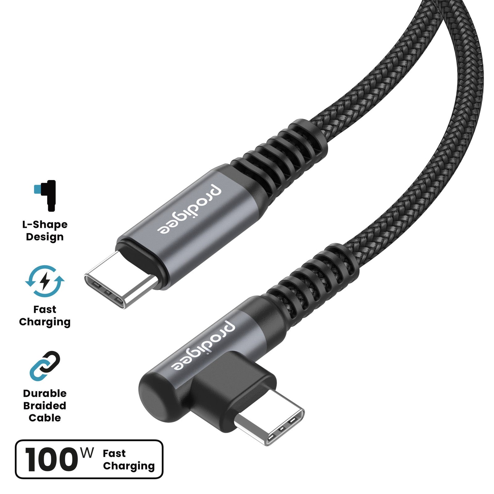PRODIGEE CABLE ENERGEE GAMER C TO C 100W 6FT