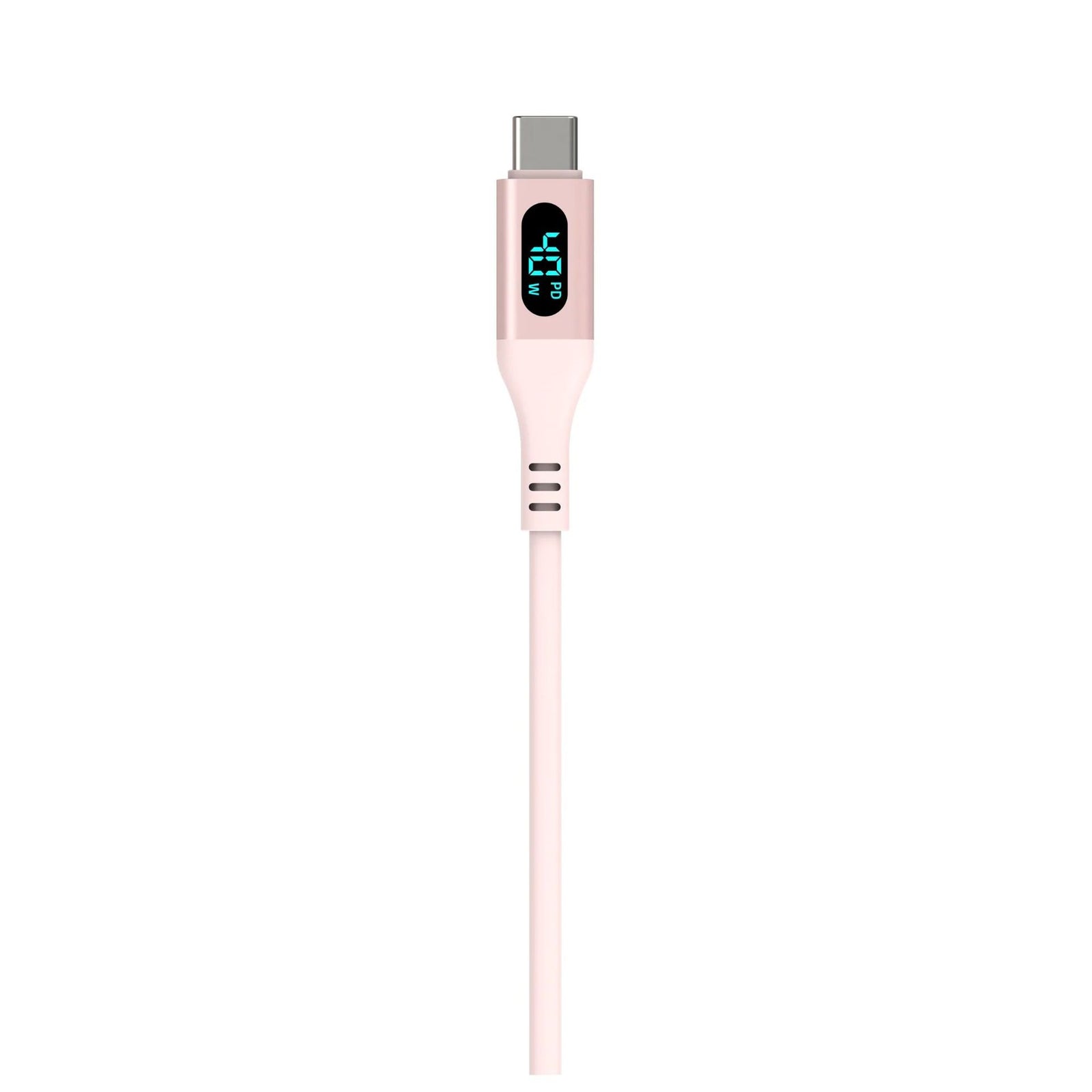 FUNCTION SMART CABLE 60W USB-C TO USB-C DIGITAL DISPLAY 1.5m BLUSH