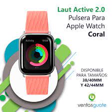 L-LAUT ACTIVE 2.0 PULSERA PARA APPLE WATCH 38/40MM CORAL