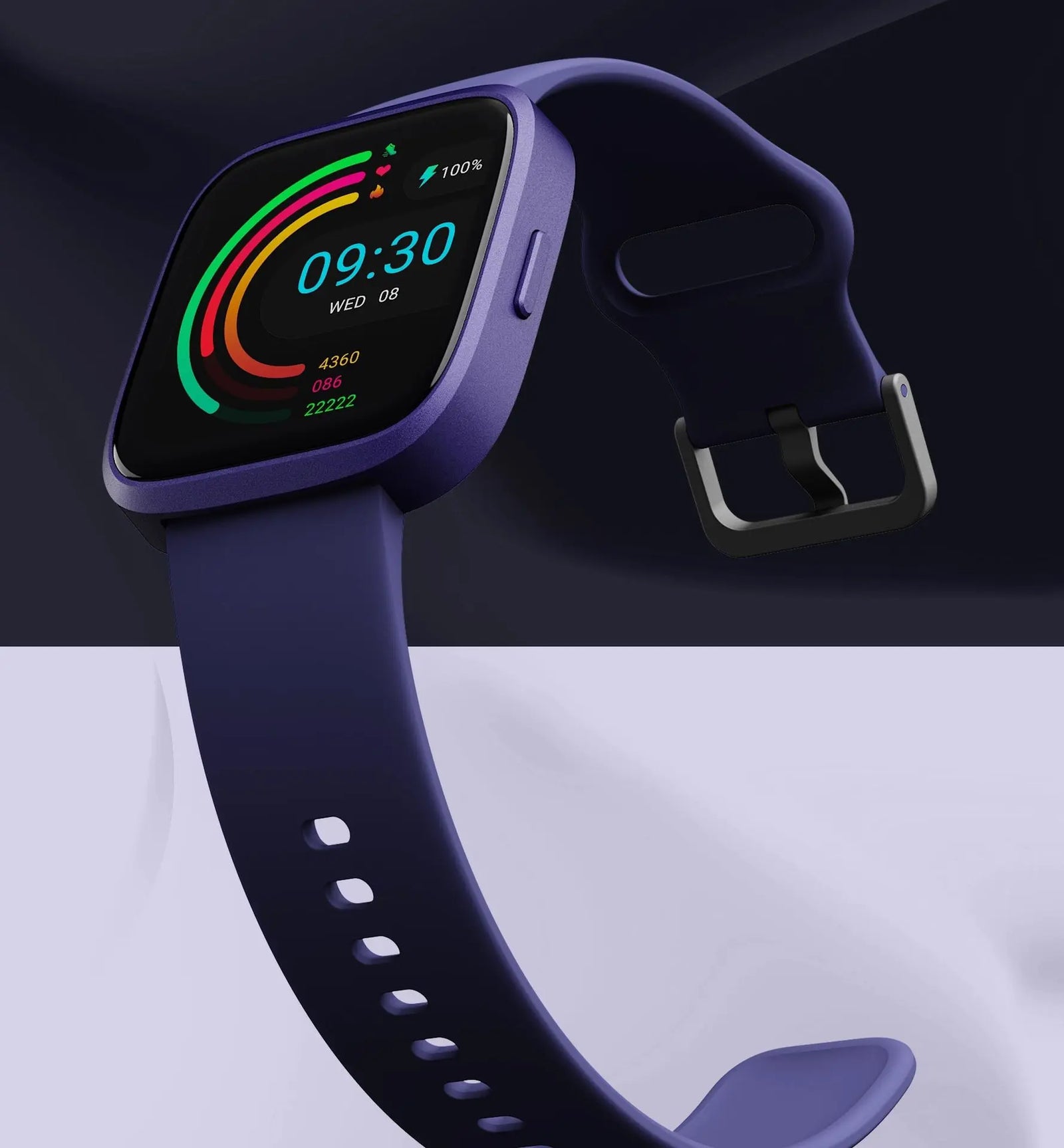 HIFUTURE EDGE SMARTWATCH PURPURA