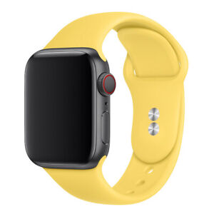 WATCH PULSERA PARA APPLE WATCH 42/44MM AMARILLO