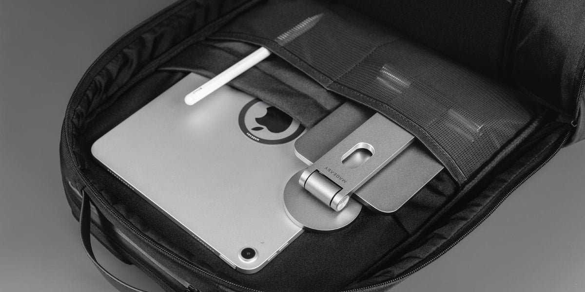 L-MAGEASY FLIPMOUNT SOPORTE MAGNETICO PARA IPAD/IPHONE GRIS