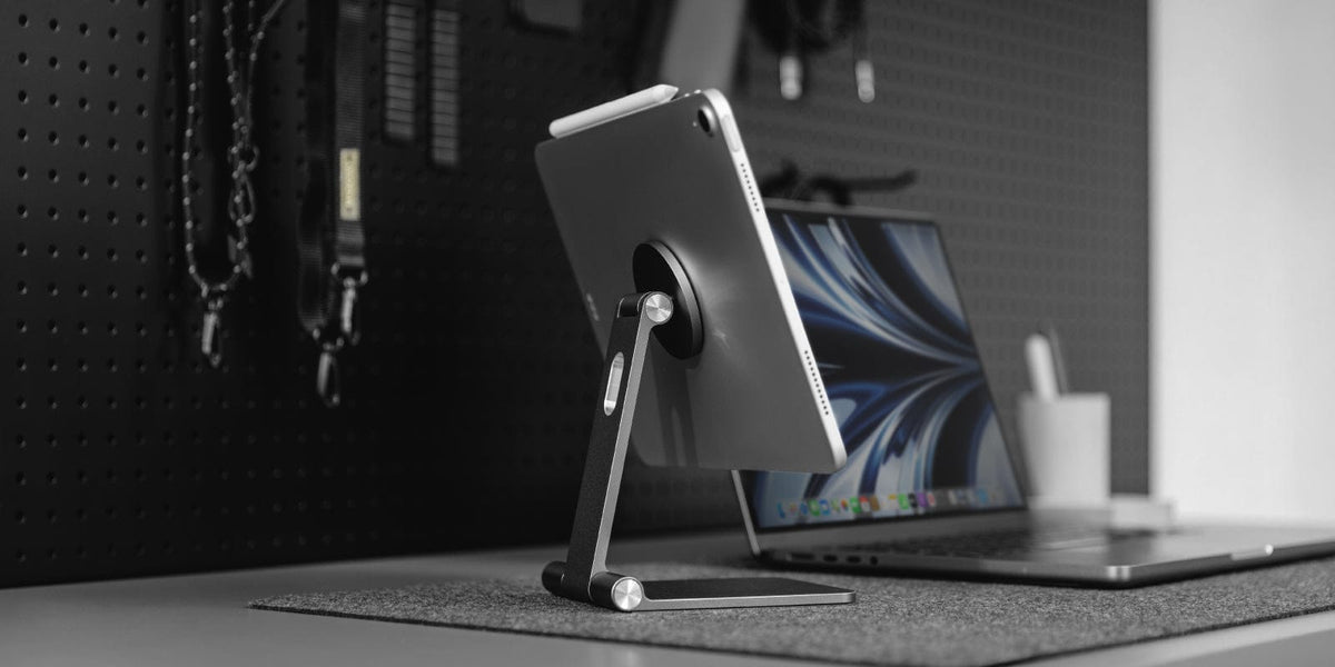 L-MAGEASY FLIPMOUNT SOPORTE MAGNETICO PARA IPAD/IPHONE GRIS