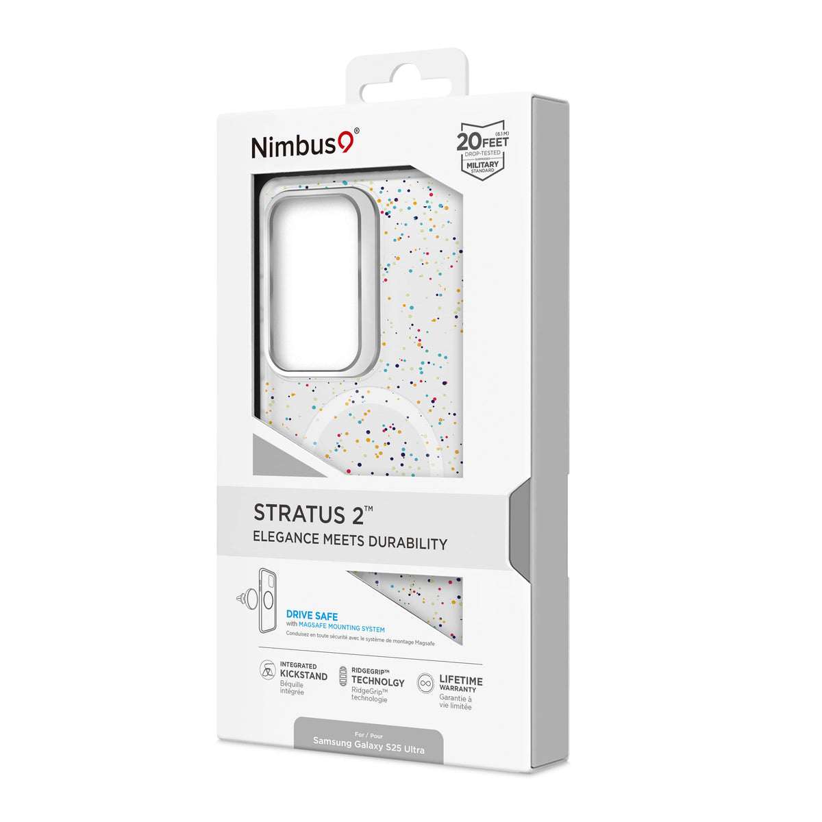 NIMBUS9 STRATUS2 GALAXY S25 ULTRA CONFETTI