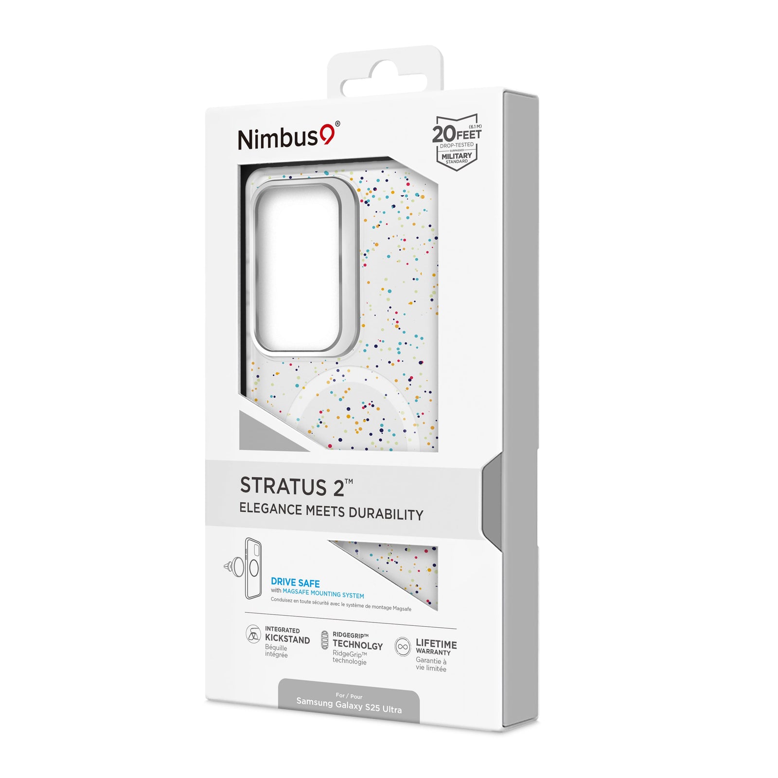 NIMBUS9 STRATUS2 GALAXY S25 ULTRA CONFETTI
