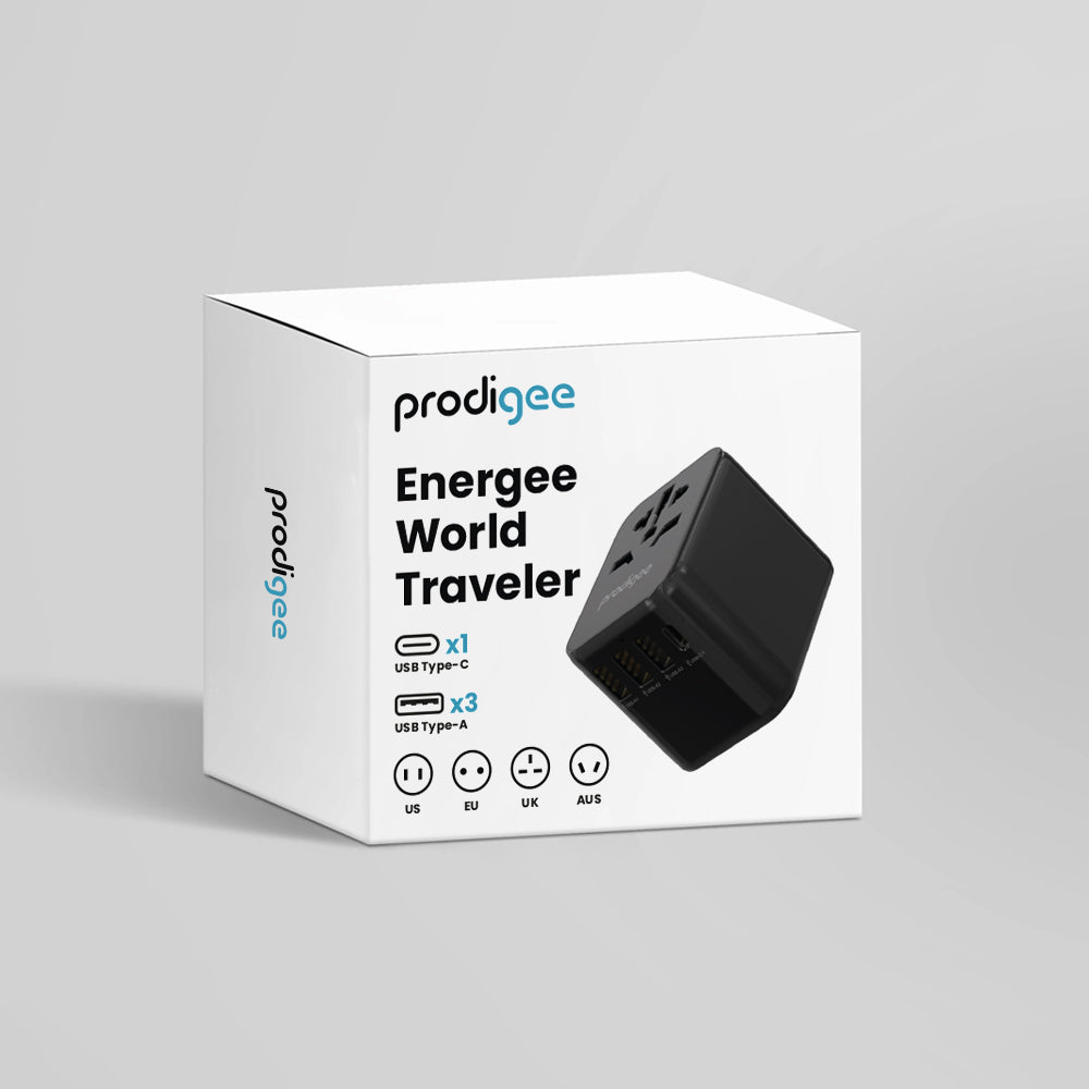 PRODIGEE ENERGEE WAGON CARGADOR DE CARRO 100 WATTS NEGRO