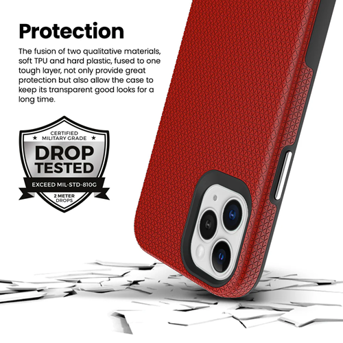 L-PRODIGEE ROCKEE IPHONE 12-12 PRO ROJO