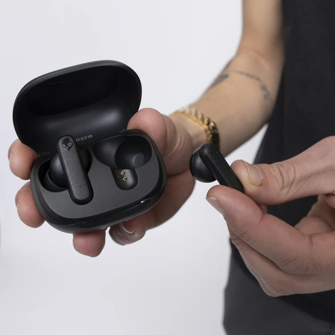 SKULLCANDY SMOKIN BUDS TRUE WIRELESS MIDNIGHT SMOKE