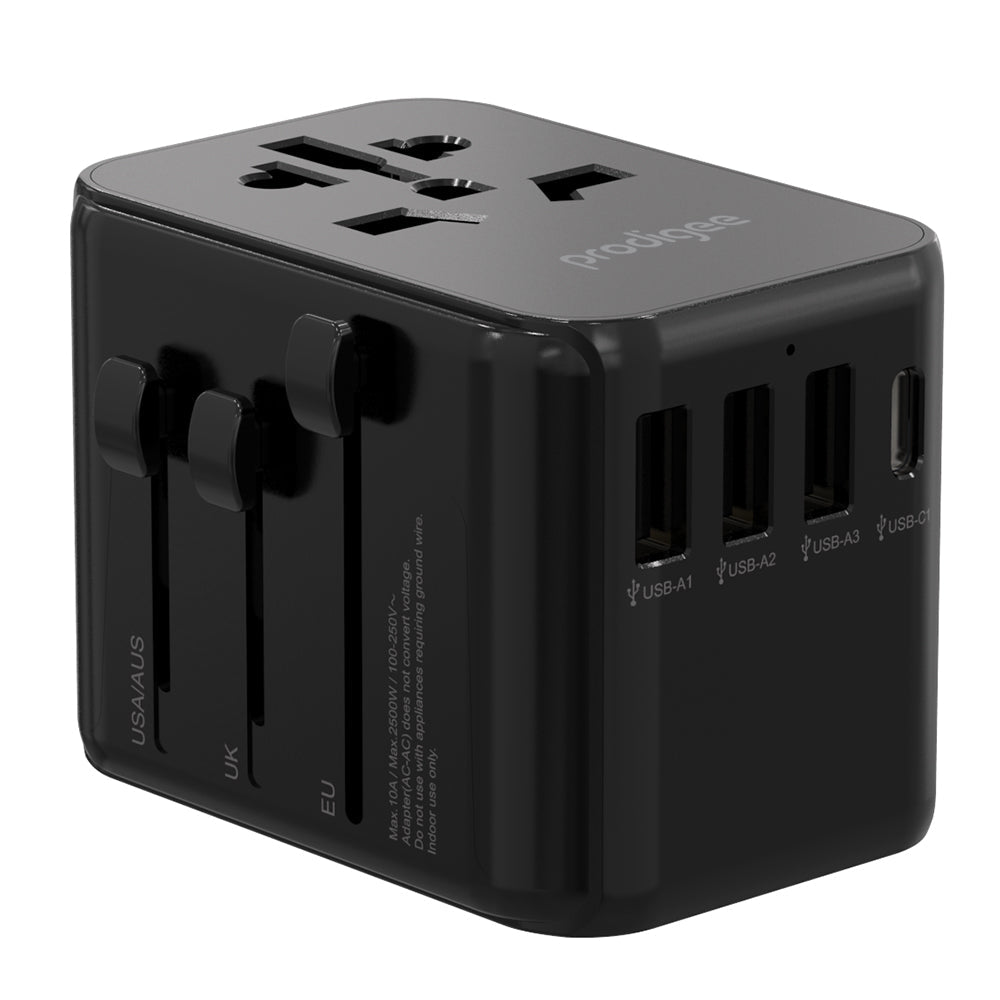 PRODIGEE ENERGEE WAGON CARGADOR DE CARRO 100 WATTS NEGRO