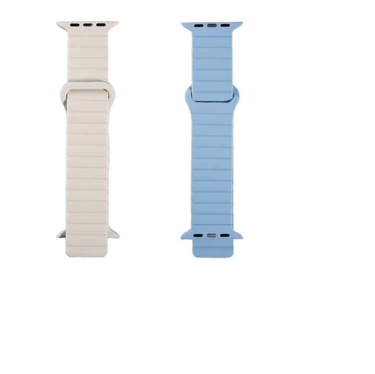 PULSERA APPLEWATCH SILICON MAGNETICO BEIGE 42/44/45/49
